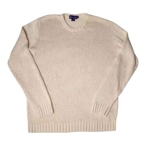 Ralph Lauren Men's Classic Cream Sweater
